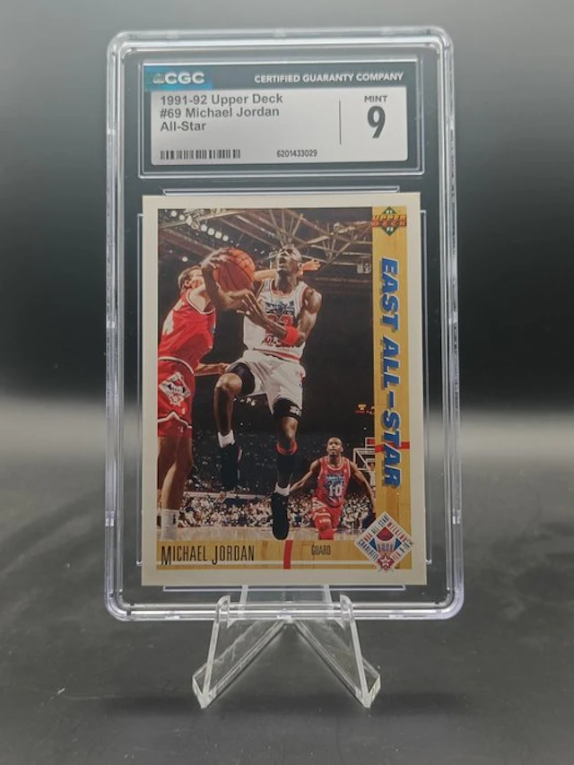 Upper Deck 1991-92 Michael Jordan #69 - CGC 9 Graded card