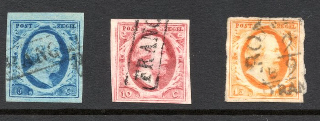 Netherlands 1852 - 1st issue King William III - Free...