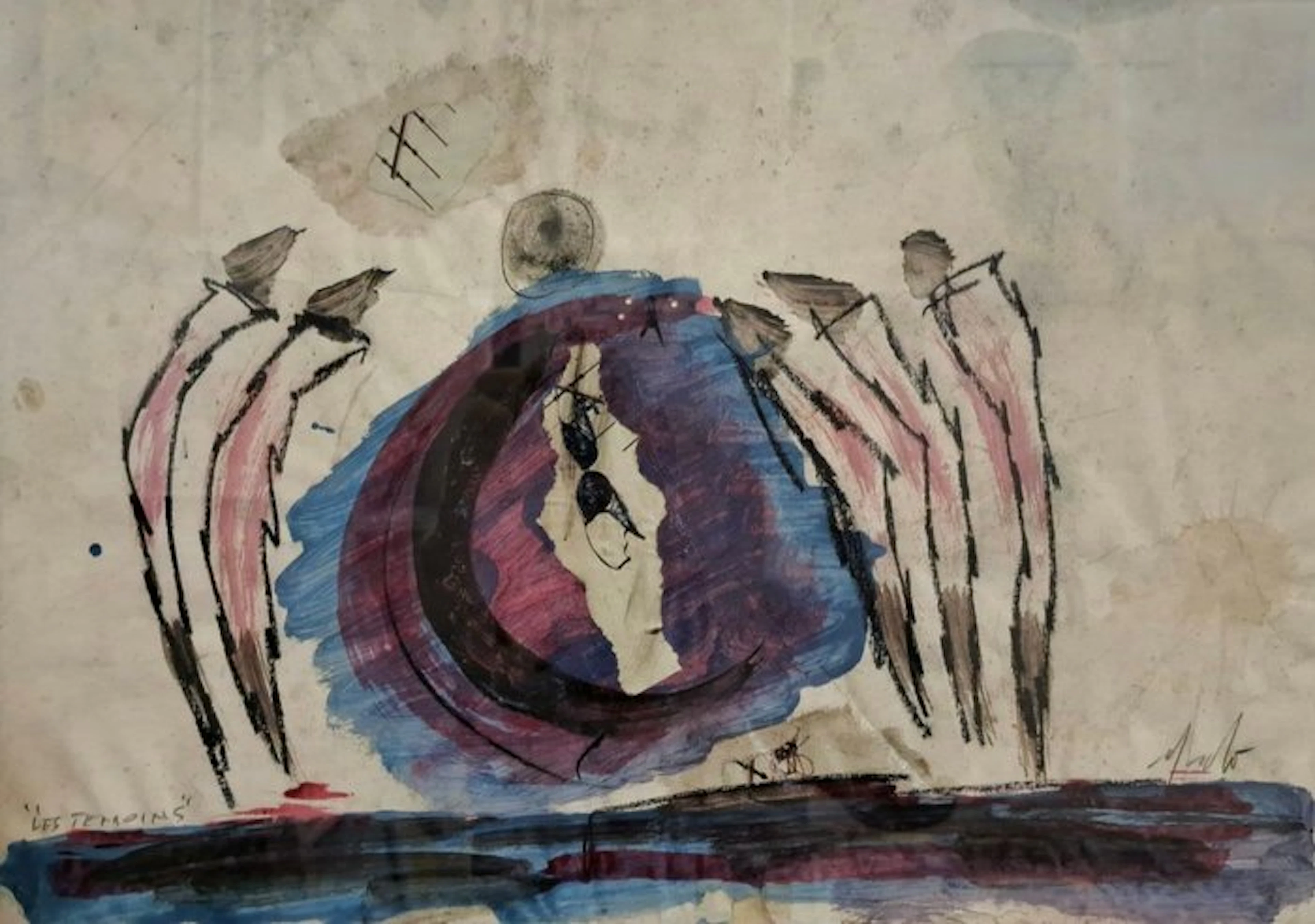 Sergio Dangelo (1932-2022) - Les Temoins