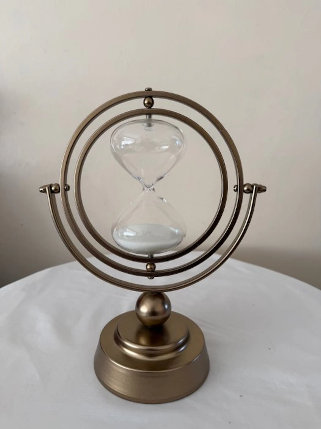 Hourglass - Glass, Metal - 1970-1980