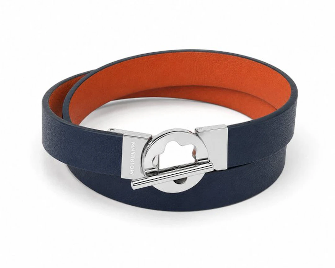 Montblanc - Steel - Bracelet - Double-Faced Blue/natural