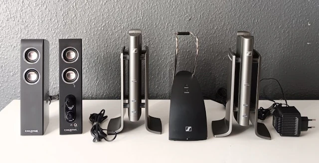 Themed collection - Speakers - Sennheiser, Creative
