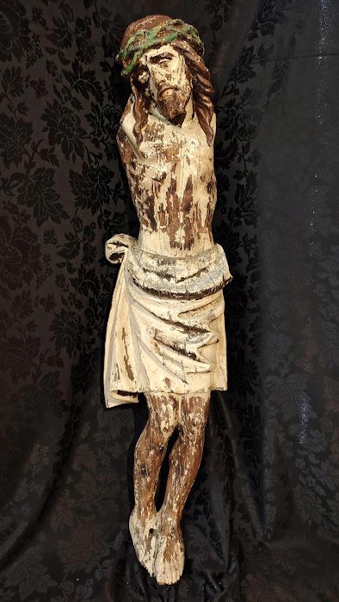 Sculpture, Maestoso Corpo del Cristo cm 100 - 100 cm - Wood - 1600