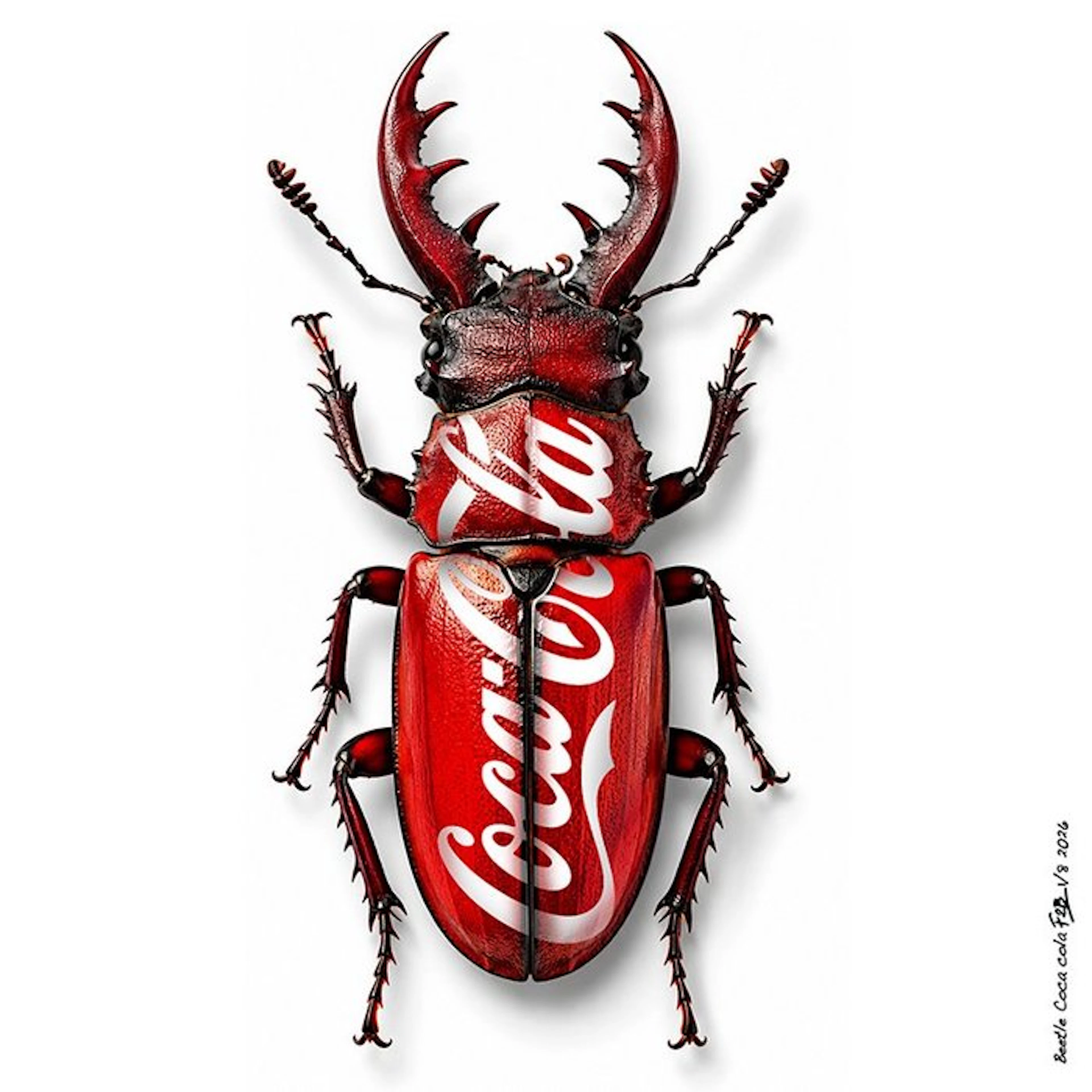 F2B - Beetle coca cola 1I8