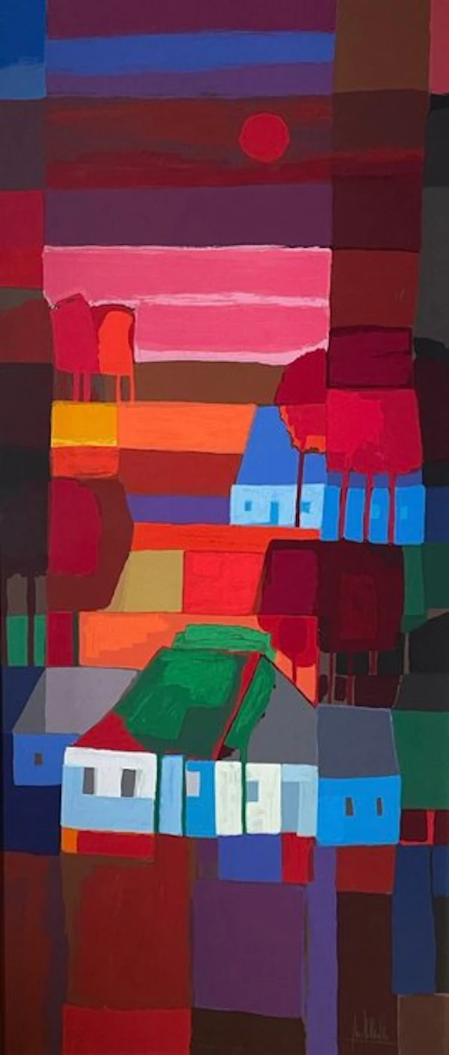 Ton Schulten (1938) - Avondrood