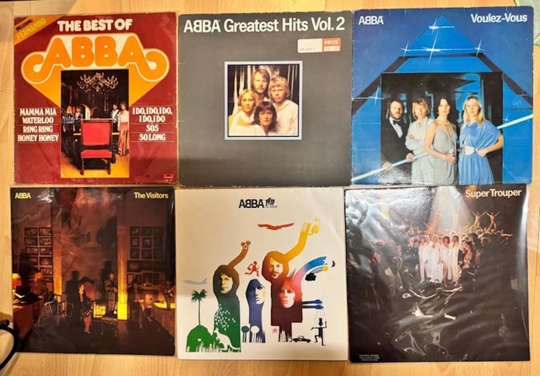 ABBA - Collection of 6 Great albums - Multiple titles...