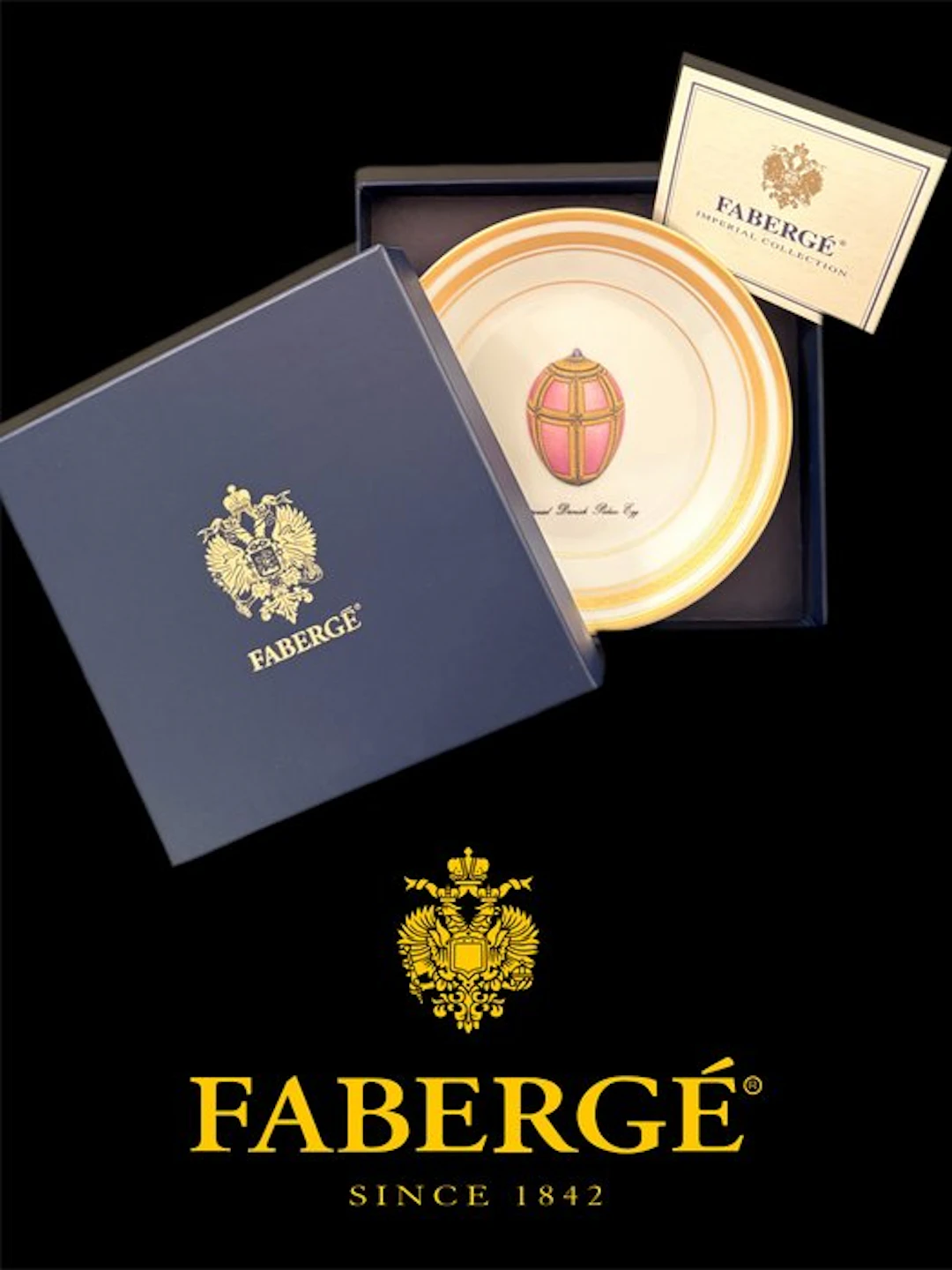 Fabergé-Limoges France - Peter Carl Fabergé - Dish - Bone...