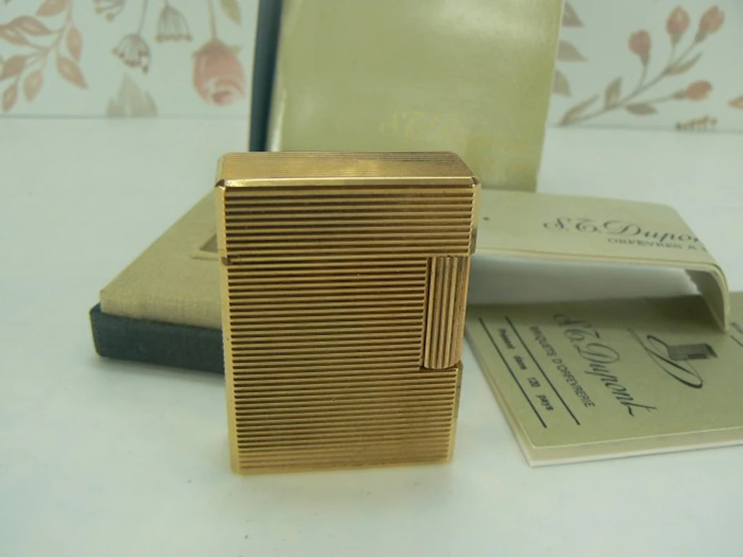 S.T. Dupont - Ligne 1 BS - Lighter - Gold plated
