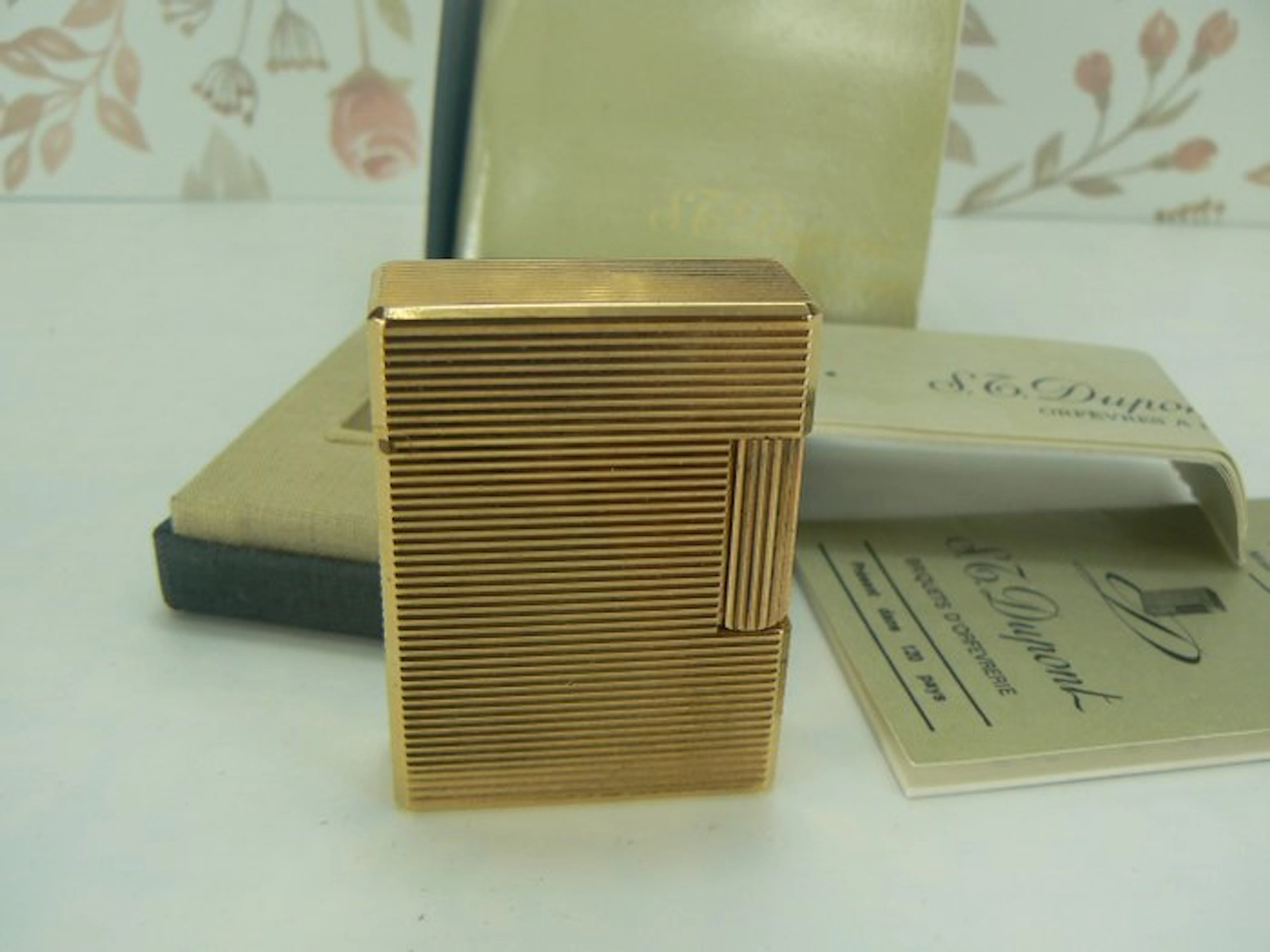S.T. Dupont - Ligne 1 BS - Lighter - Gold plated