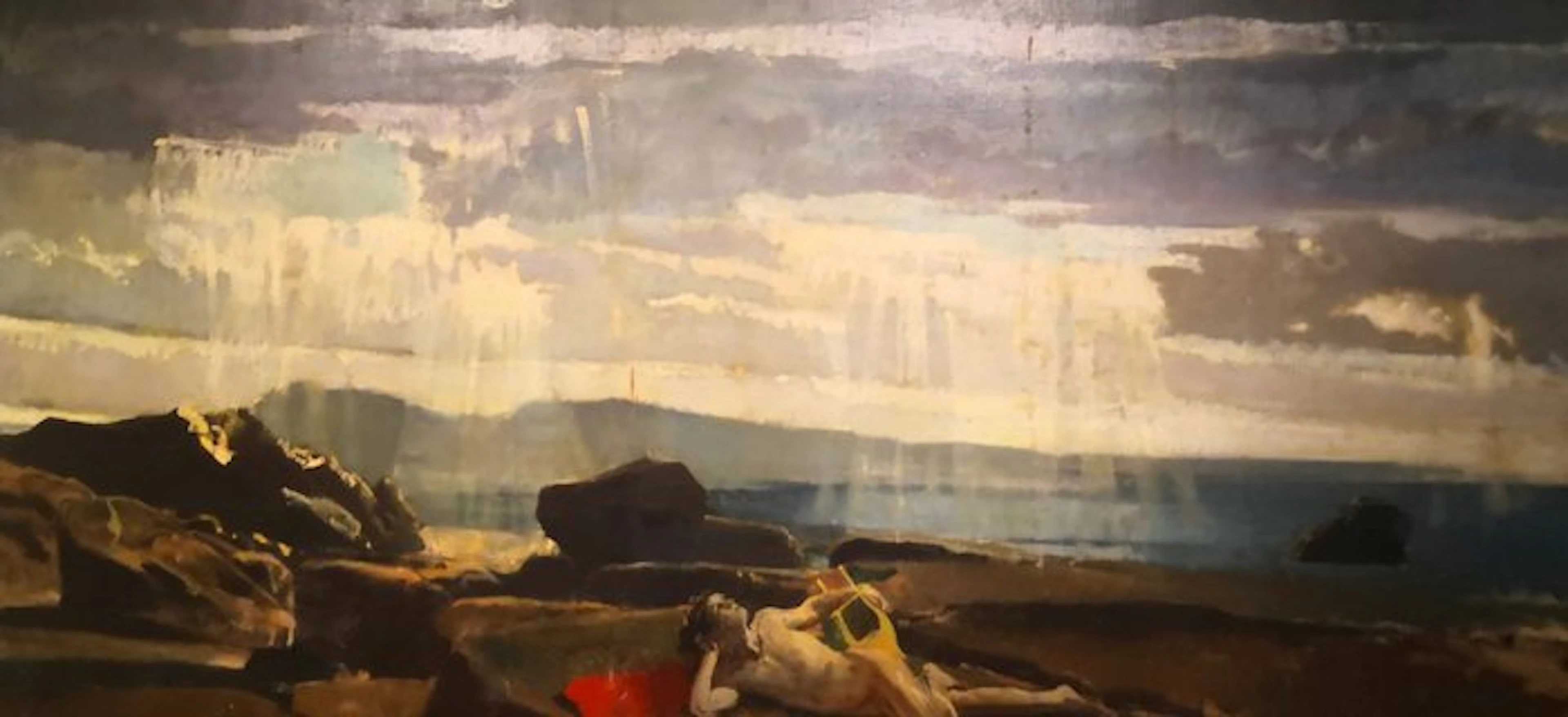 Mario Micheletti (1892-1975) - Orfeo incanta gli elementi...