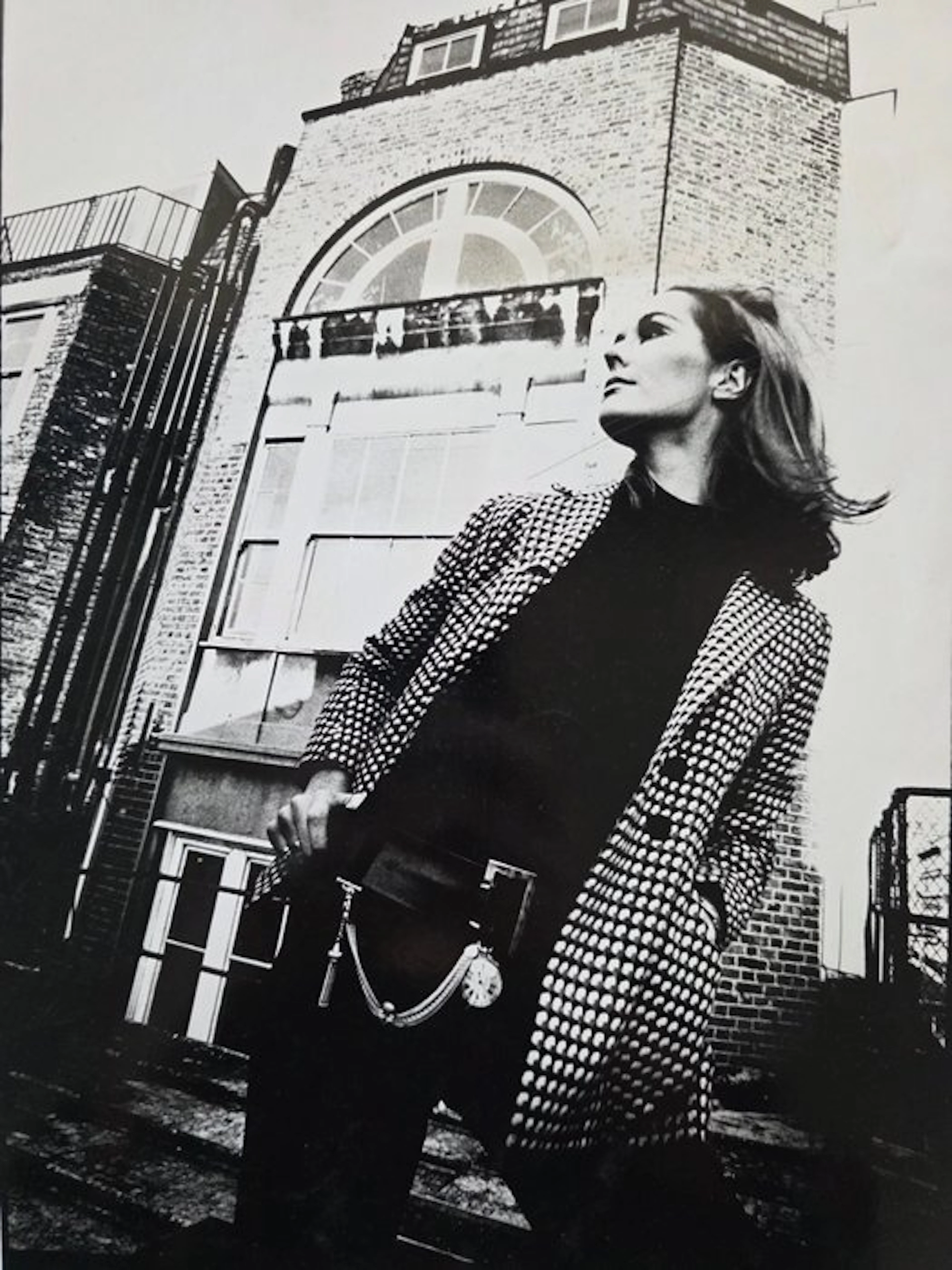 Michael Joseph (1941-) - London model in brick house streets