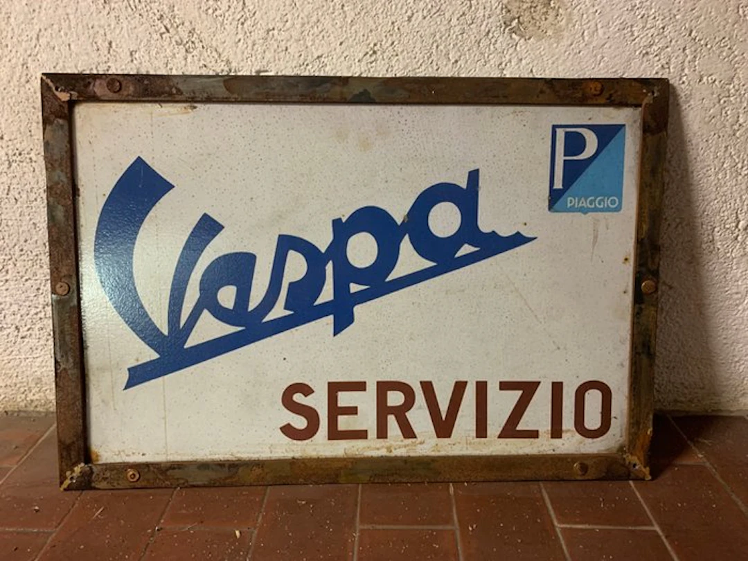 Number plate (1) - Vespa