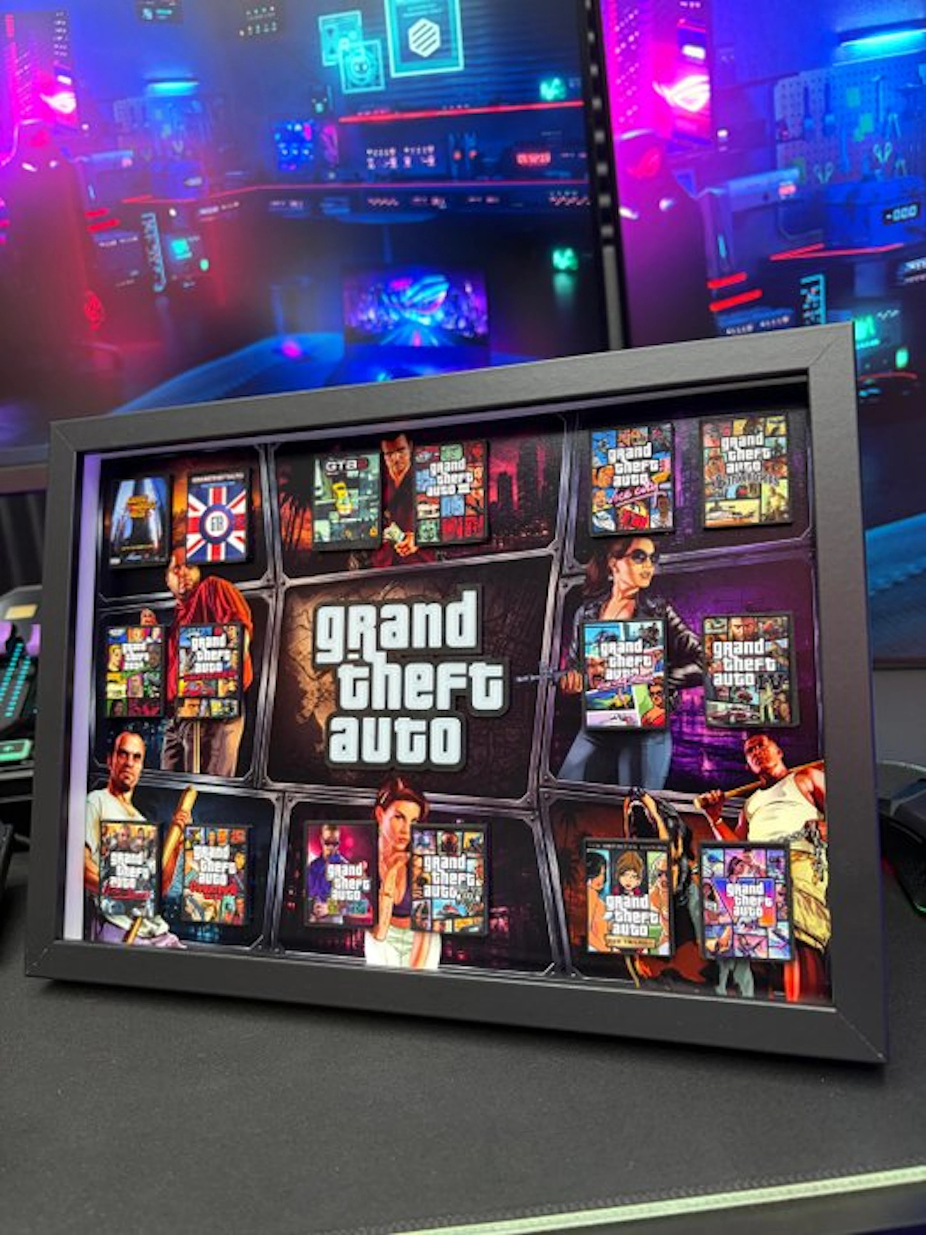 Sony - Grand Theft Auto - Shadow Box 3D – Grand Theft...