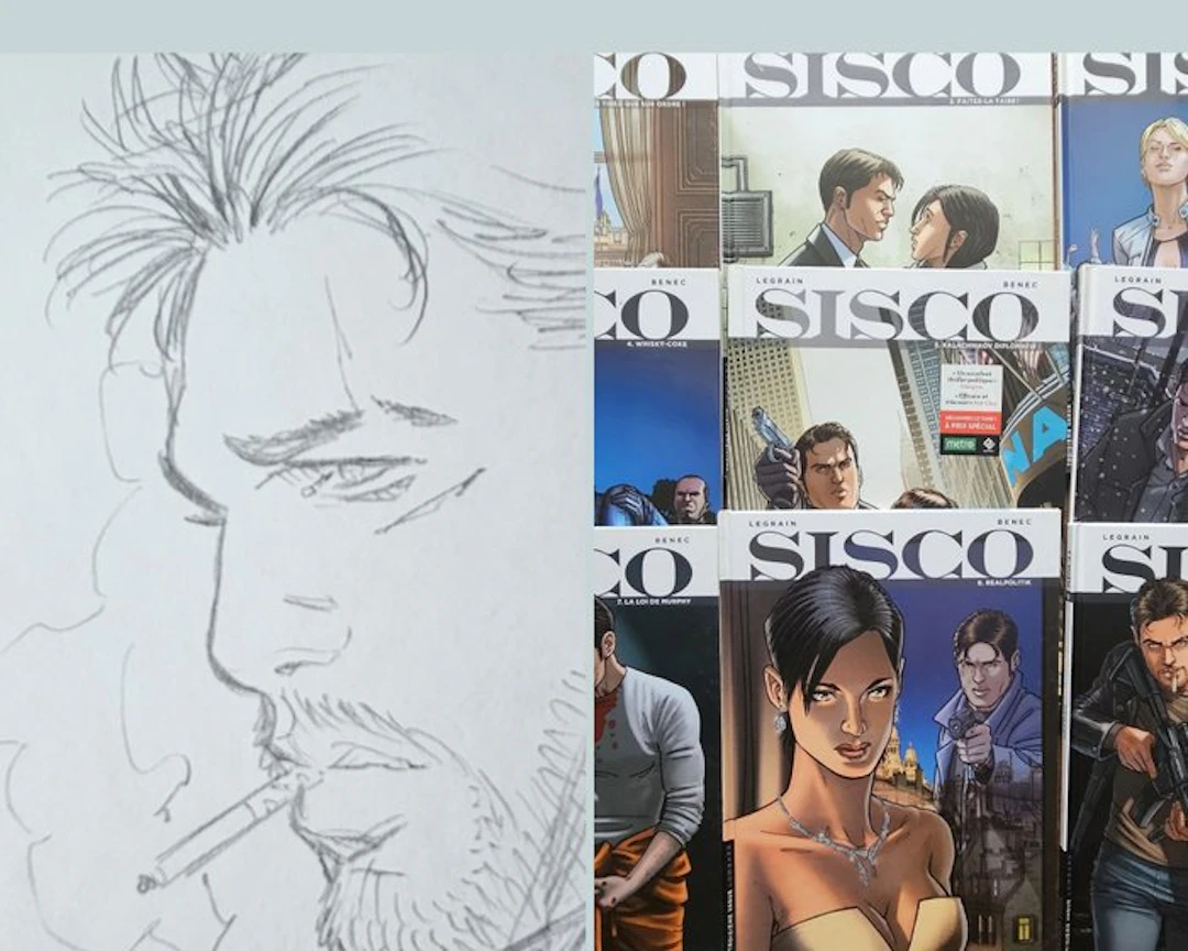 Sisco T1 à T9 + dédicace - 9x C - 9 Album - First edition - 2010/2016