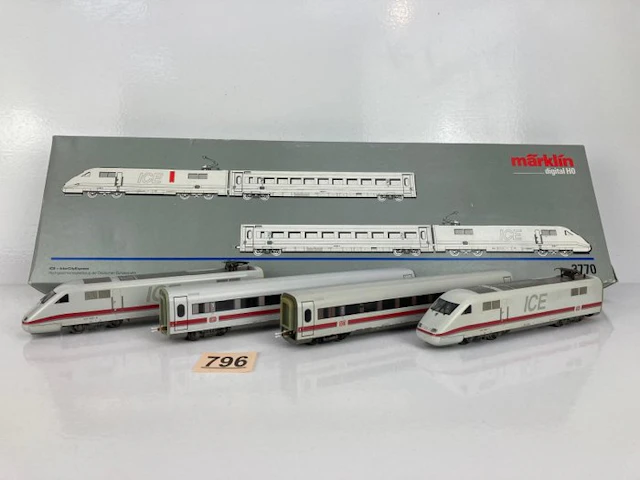 Märklin H0 - 3770/43722 - Train set (2) - 4-part 'ICE' - DB