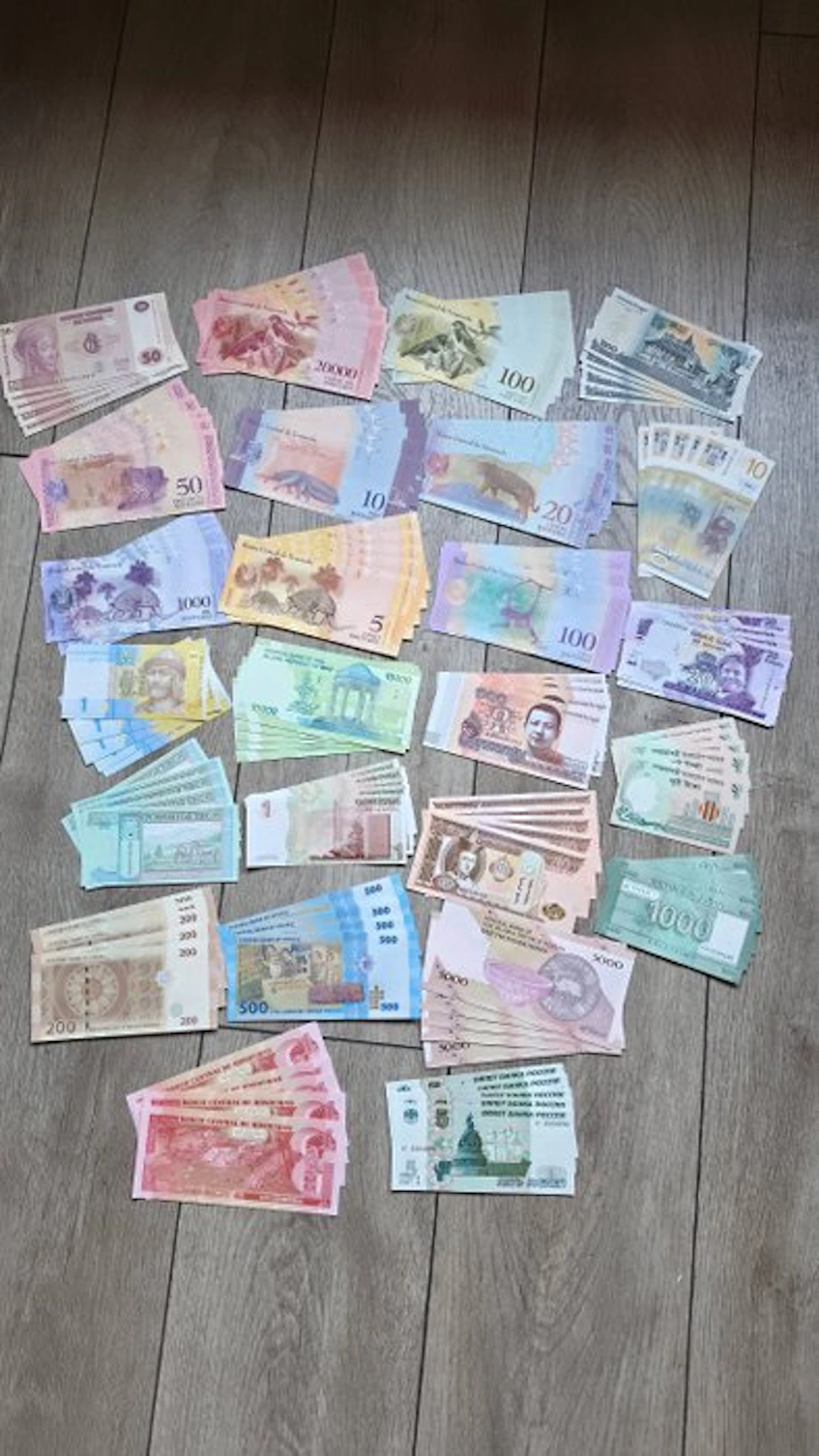 World. - 125 Banknotes - Various Dates (No reserve price)