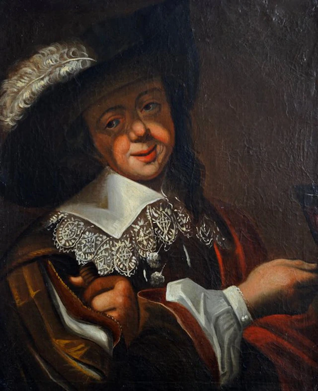 Frans Hals (c. 1582–1666), Follower of - Le gentilhomme au chapeau à plume