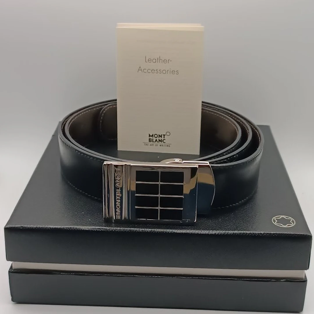 Montblanc - Cintura Reversibile - FULL SET - Belt