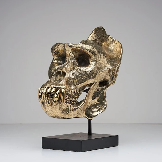 Sculpture, Decorative ornament - 34 cm - Bronze