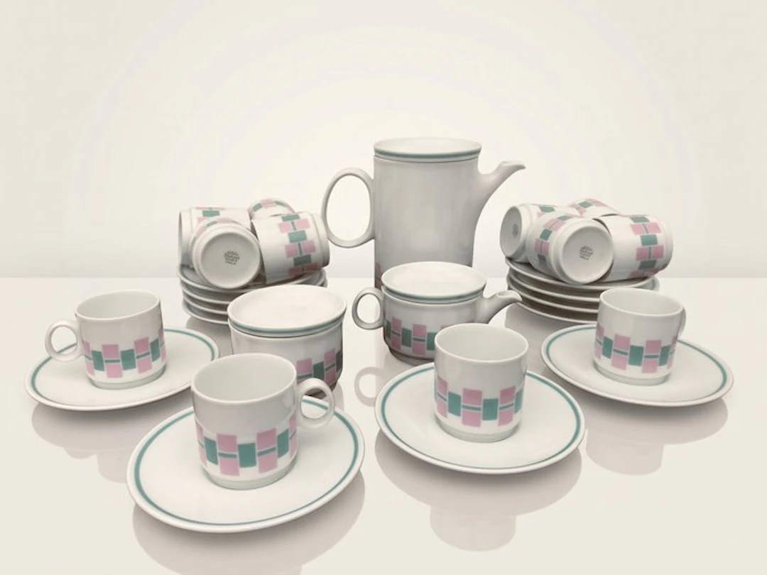 Richard Ginori - Coffee service (15) - Porcelain