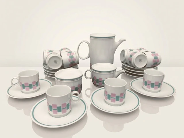 Richard Ginori - Coffee service (15) - Porcelain