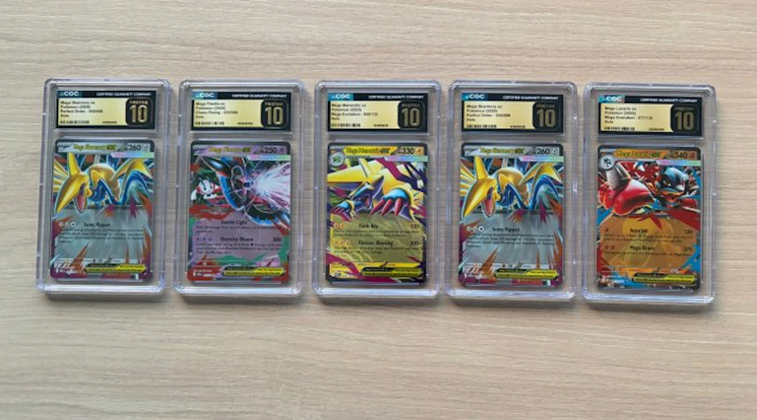 Pokémon - 5 Graded card - CGC Pristine 10