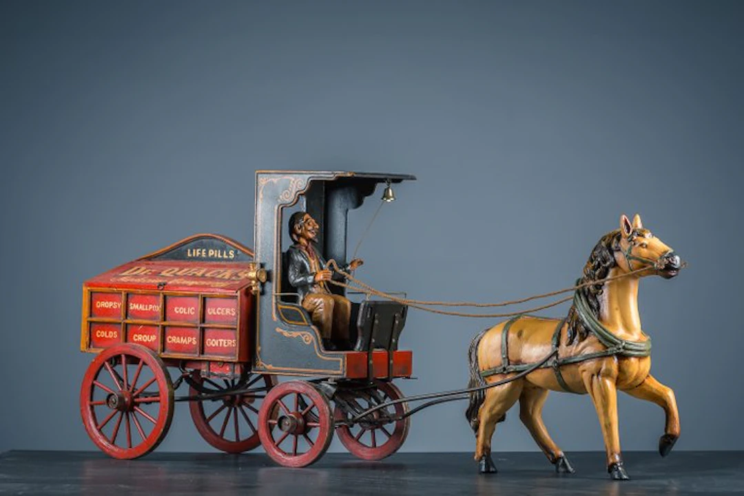 Carriage - Resin - Vintage doctor's car