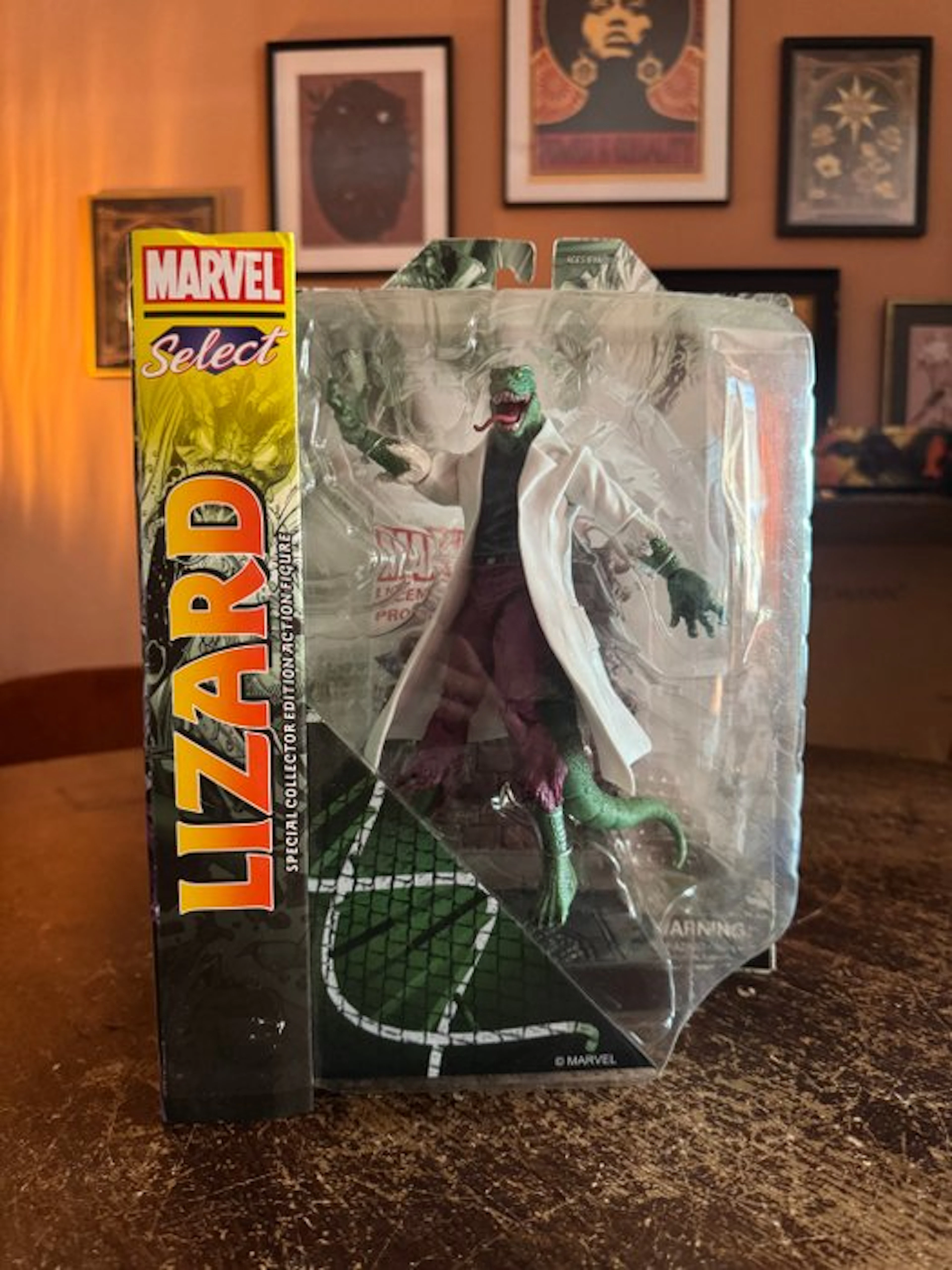 Marvel - Figure - Lizard Marvel Select - Plastic