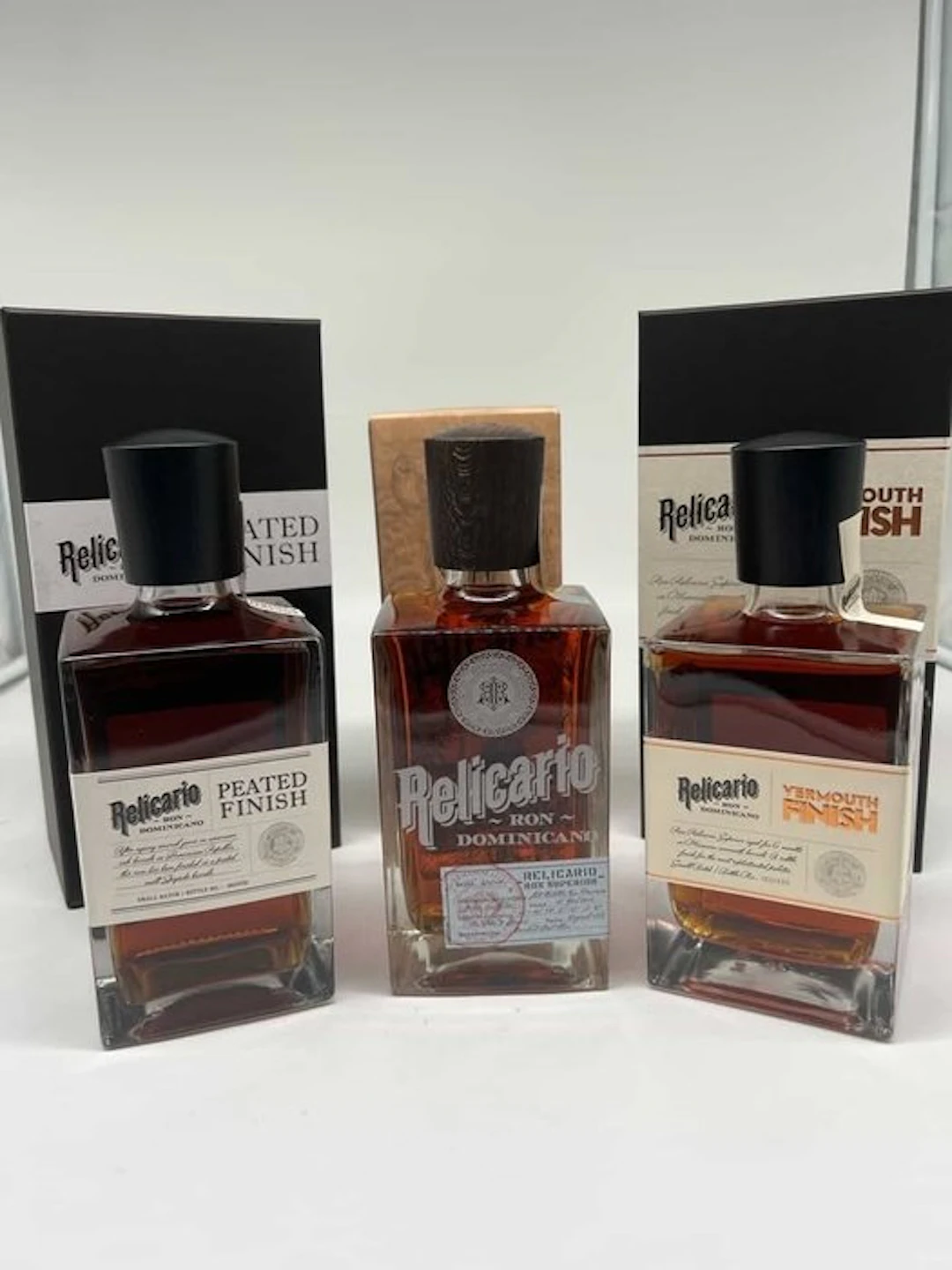 Relicario - Peated, Ron Superior + Vermouth Finish - 70cl - 3 bottles