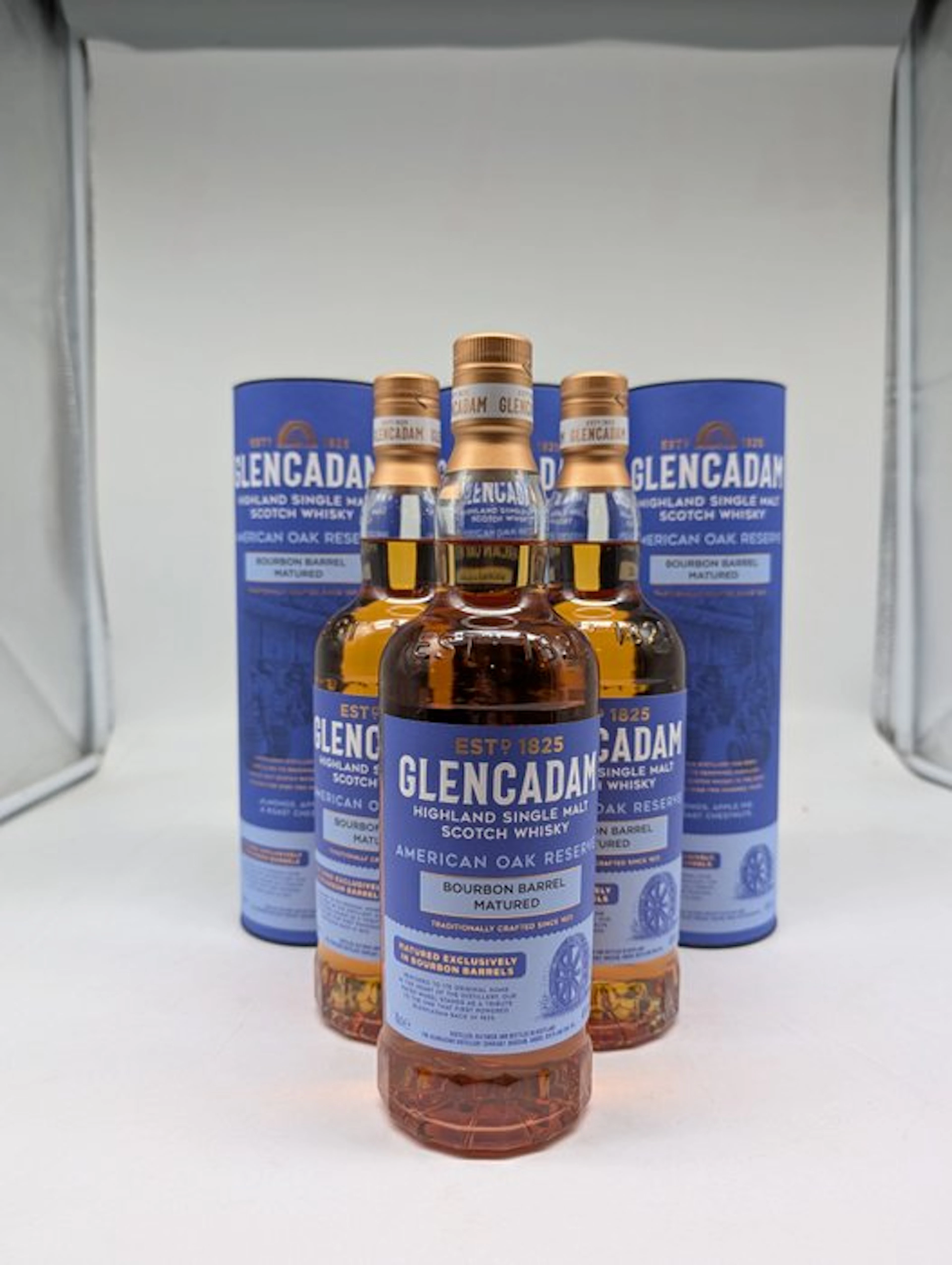 Glencadam American Oak Reserve - 70cl - 3 bottles