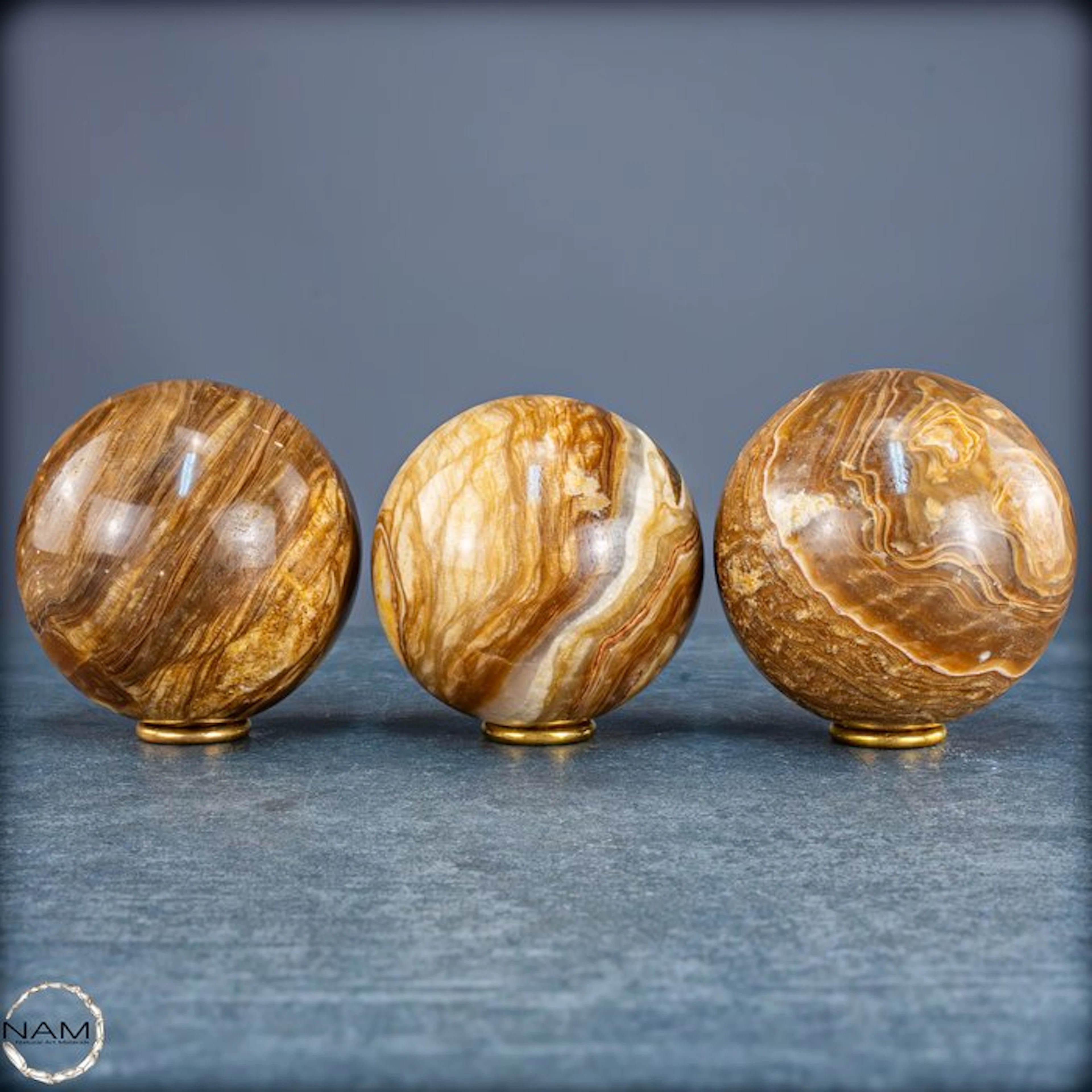 Exclusive aragonite sphere set from Peru – Natural...