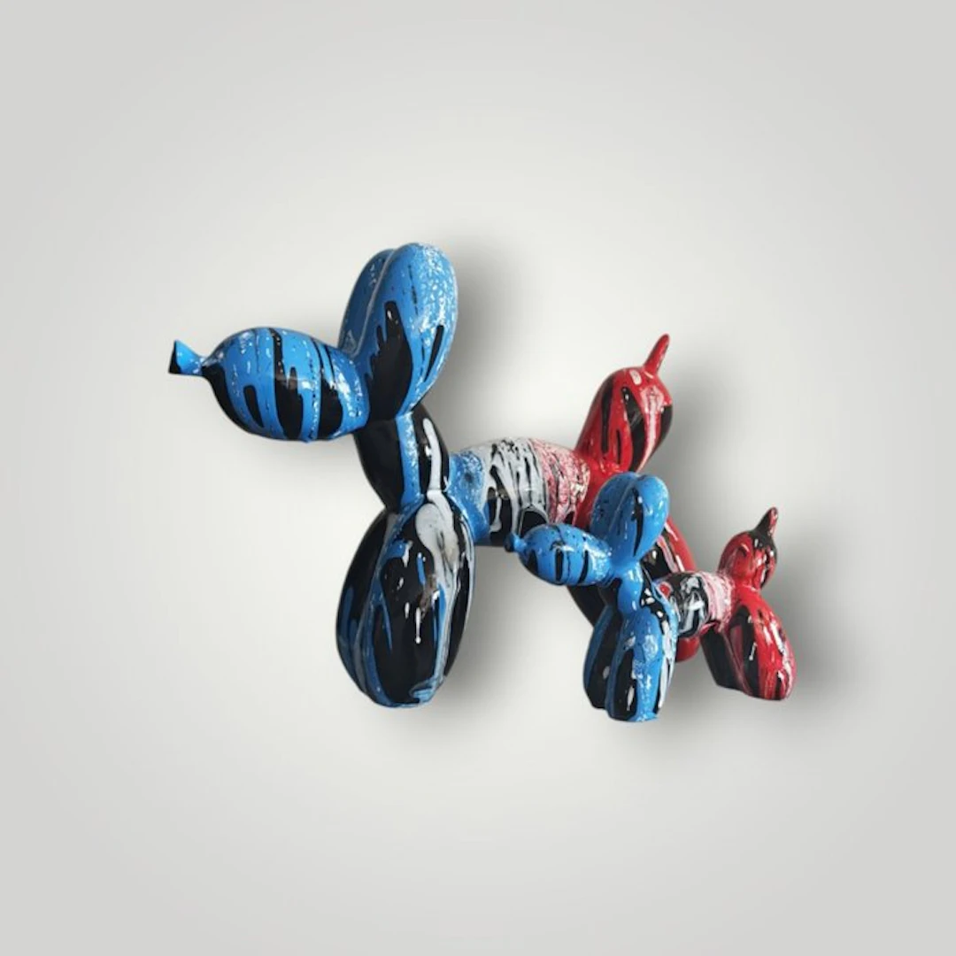 RED - Sculpture, Duo frenchy - 14.5 cm - Resin - 2026