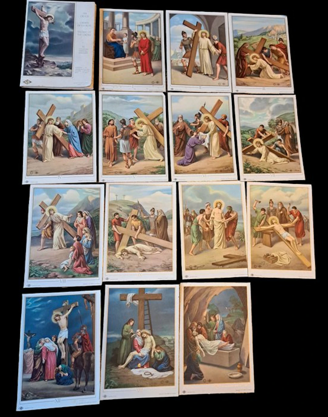 N. B. Italy - Sketchbook - Set of 14 Lithographs The Way...