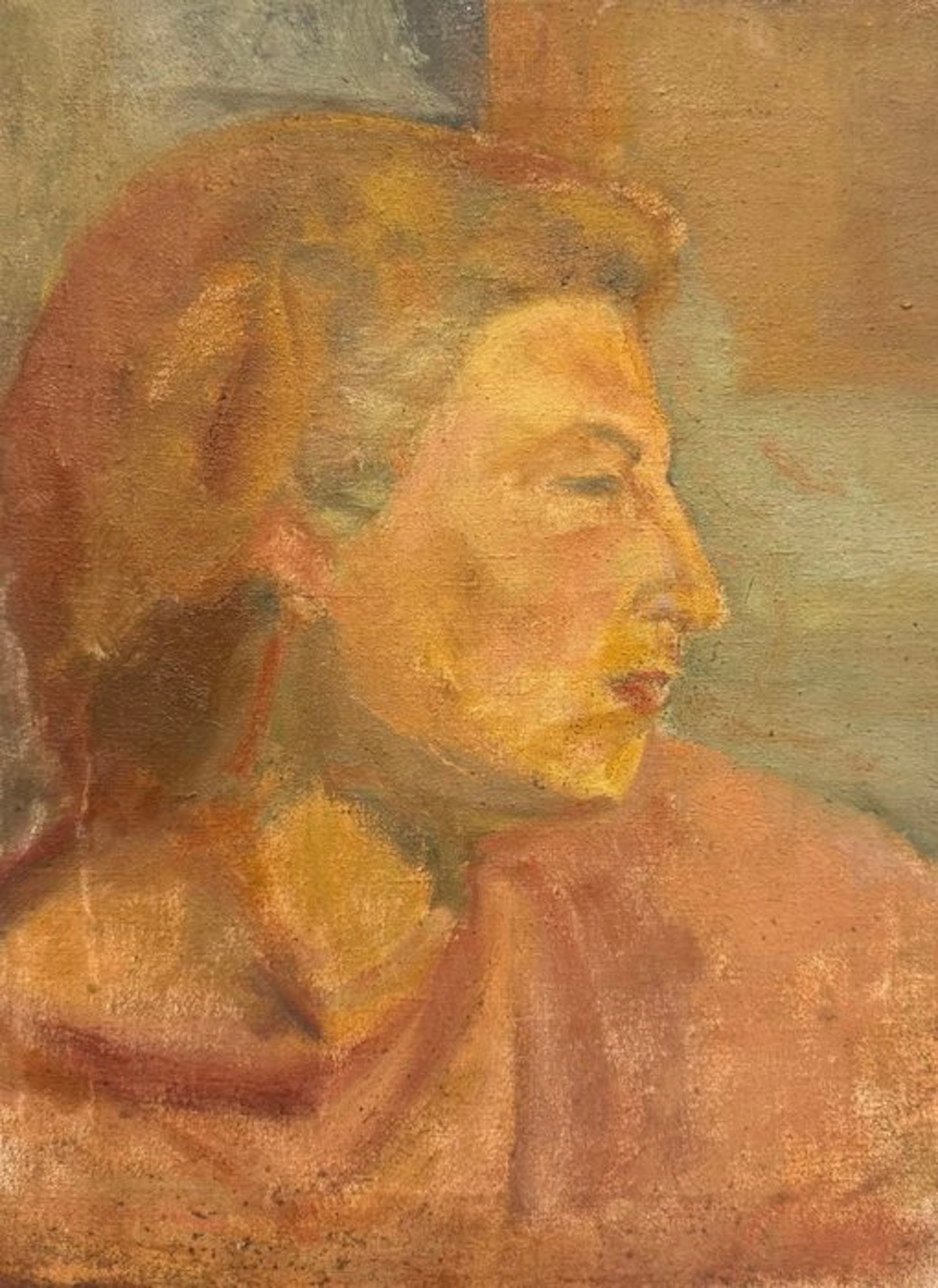 Italian school (XX) - Ritratto di Figura Femminile