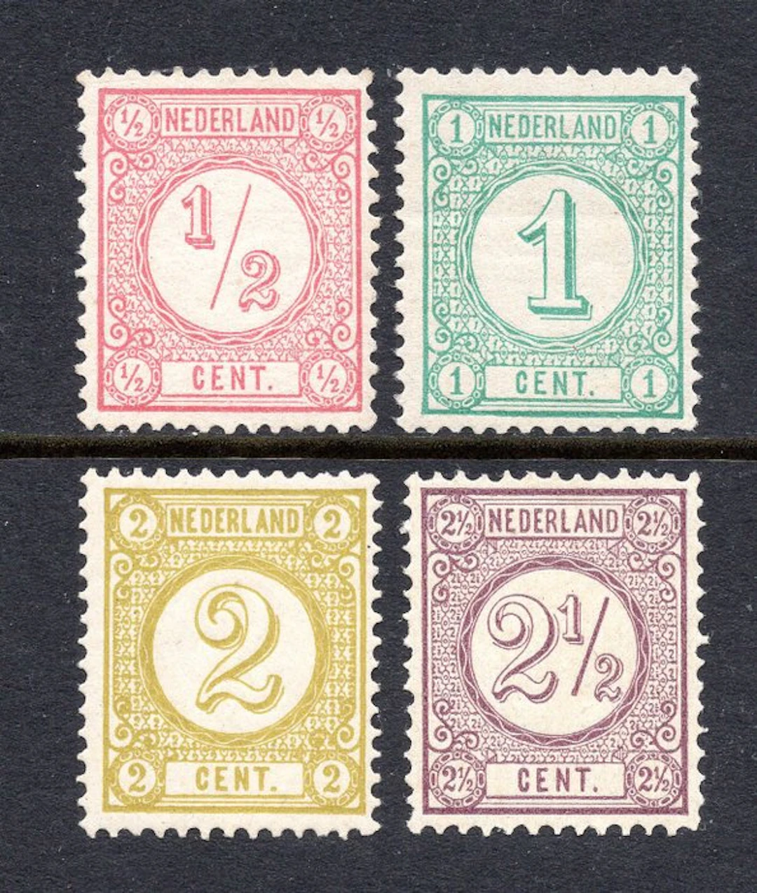 Netherlands 1894 - Grade - NVPH 30b / 33a