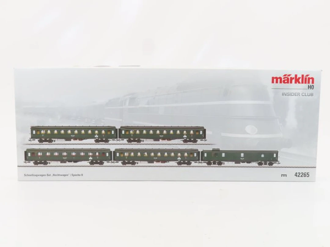 Märklin H0 - 42265 - Model train passenger carriage set...