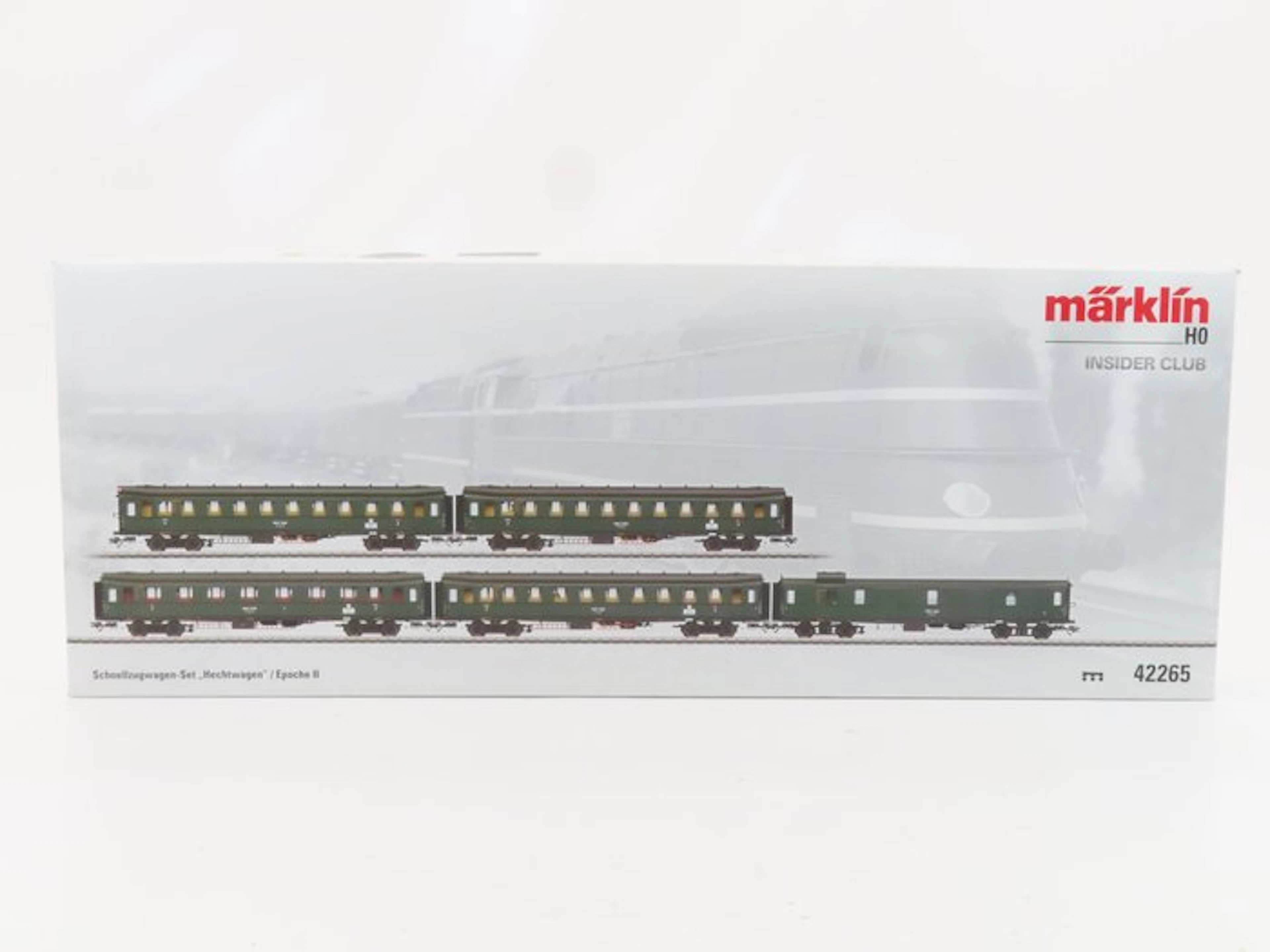 Märklin H0 - 42265 - Model train passenger carriage set...