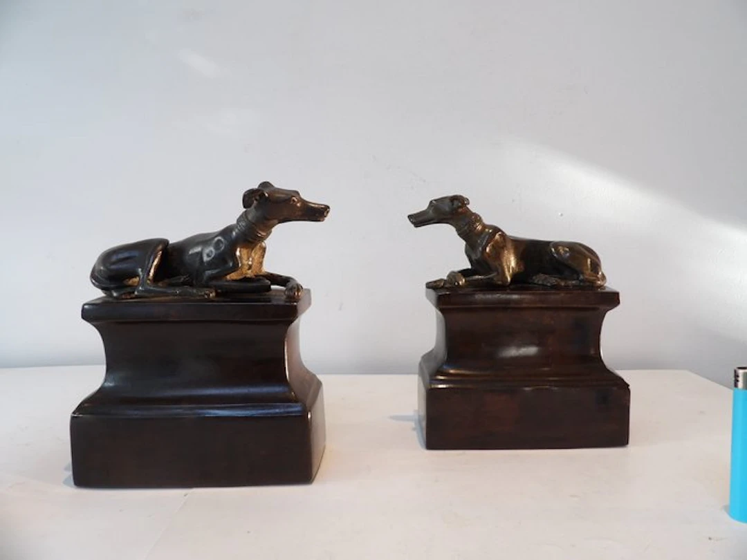 Bookends (2) - Metal/Brass