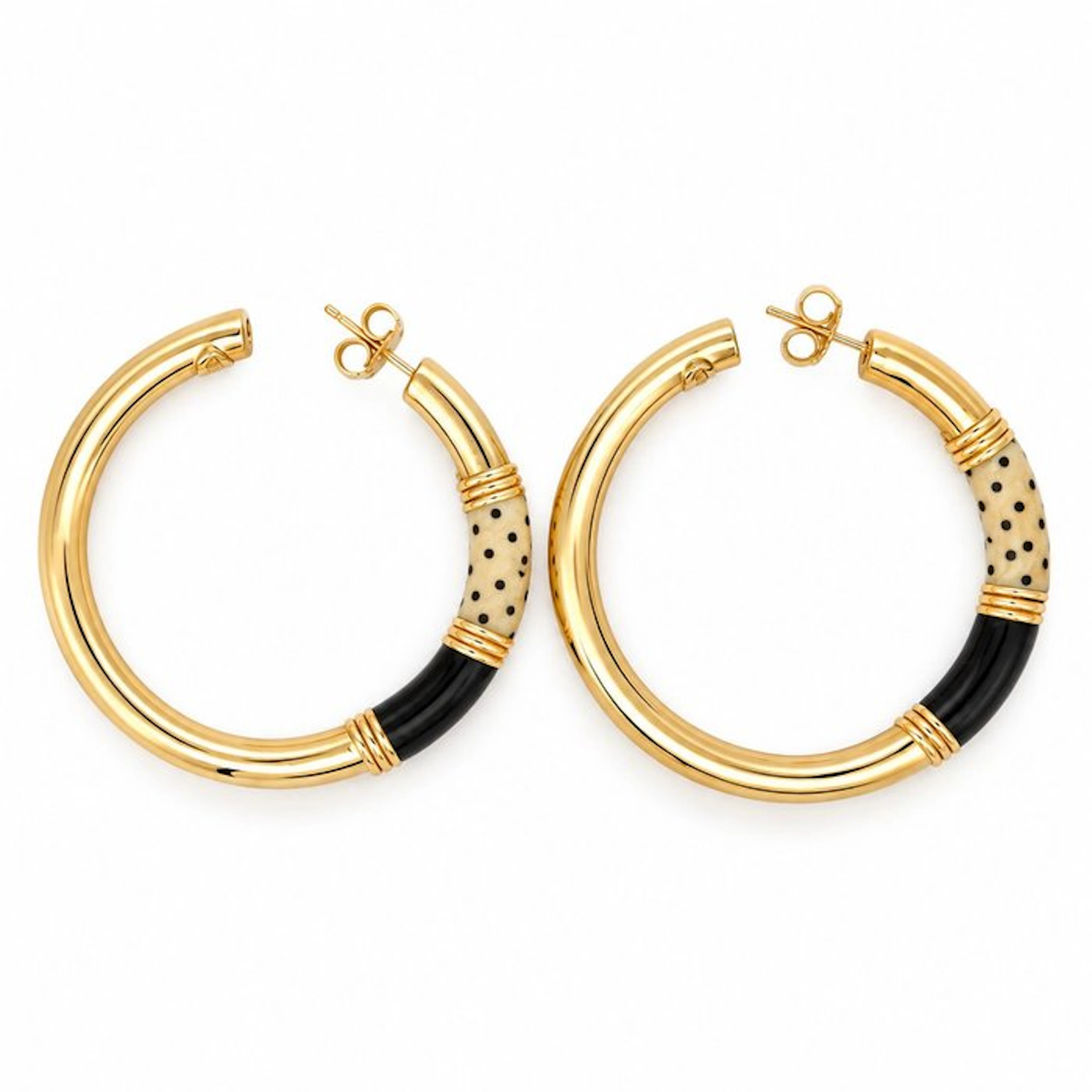 Earrings - 18 kt. Yellow gold - Made in Italy - AURITALIA