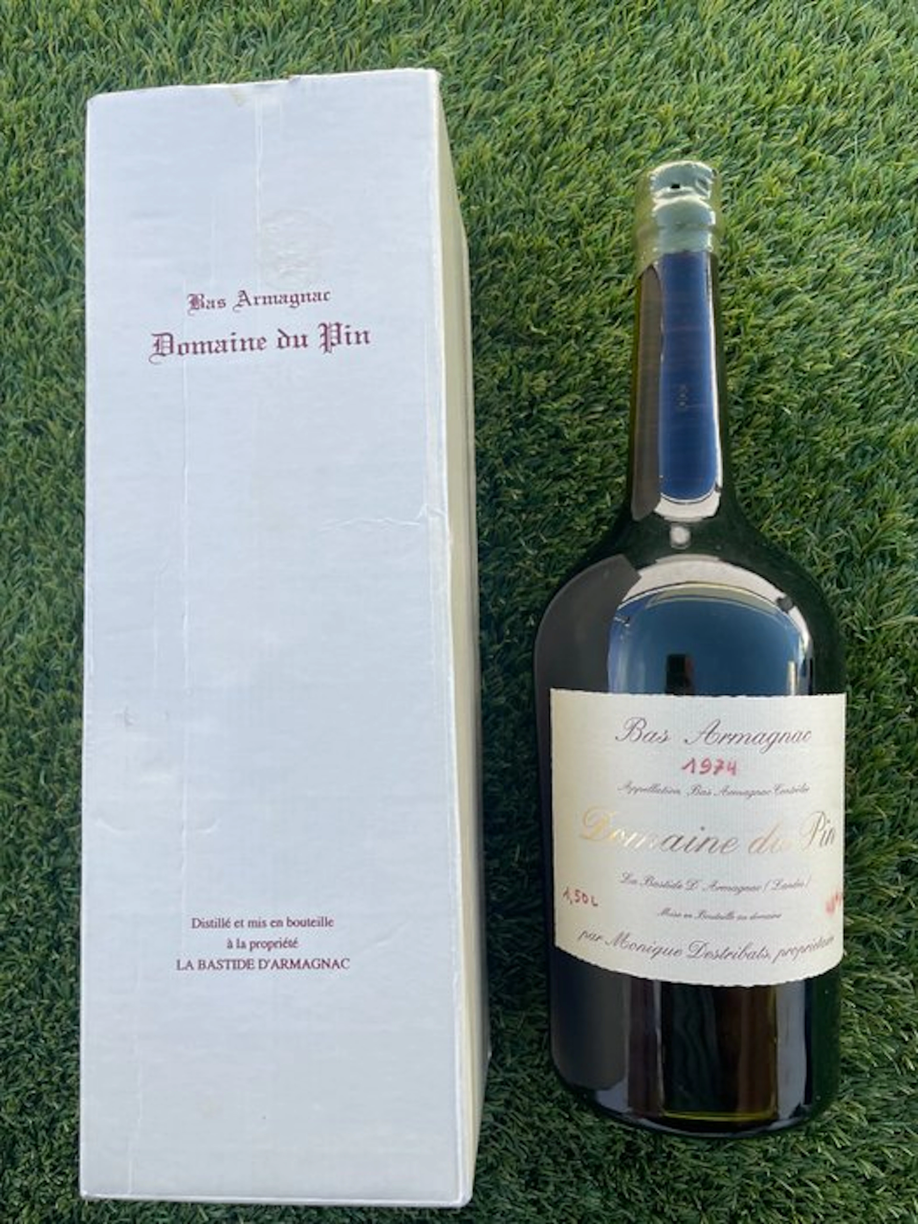 Domaine du Pin 1974 - magnum Bas Armagnac millésime - b. 2000s - 1.5 Litres