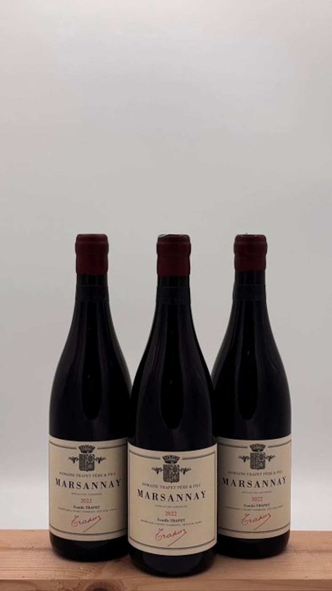 2022 Trapet - Marsannay - 3 Bottles (0.75L)