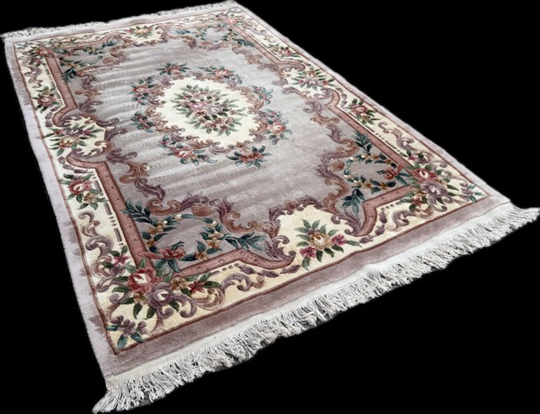 Aubusson rug - cleaned - hand-knotted - wool - Carpet - 276 cm - 185 cm