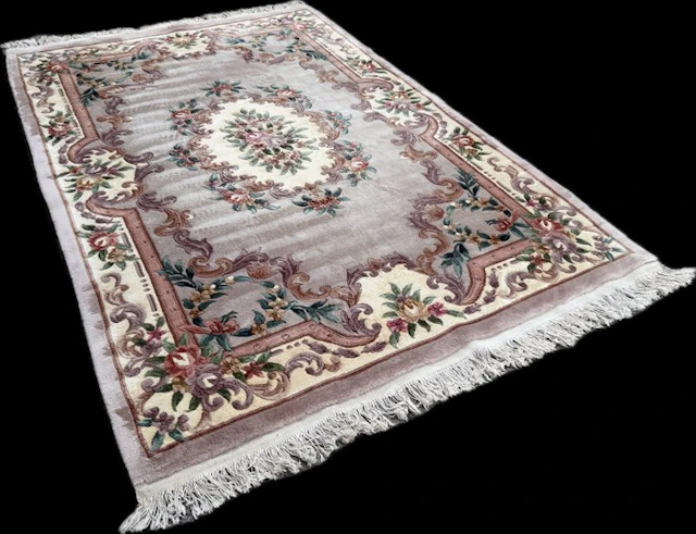 Aubusson rug - cleaned - hand-knotted - wool - Carpet - 276 cm - 185 cm