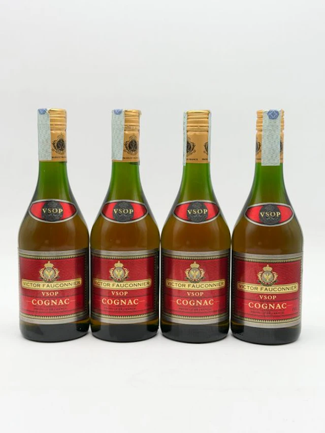 Victor Fauconnier - VSOP Cognac - b. 2000s - 70cl - 4 bottles