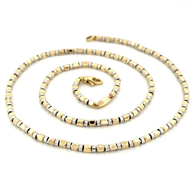 Necklace - 18 kt. White gold, Yellow gold - Flying