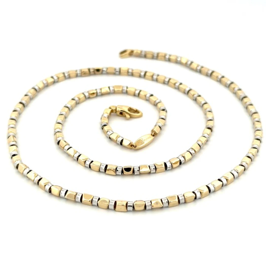 Necklace - 18 kt. White gold, Yellow gold - Flying