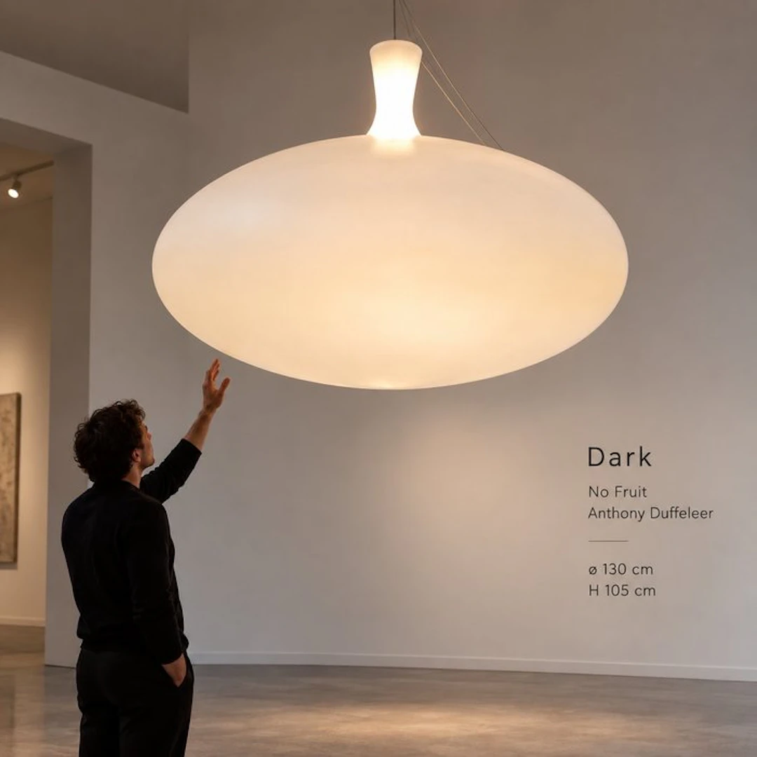 Dark - Anthony Duffelier - Hanging lamp - No Fruit - Aluminium