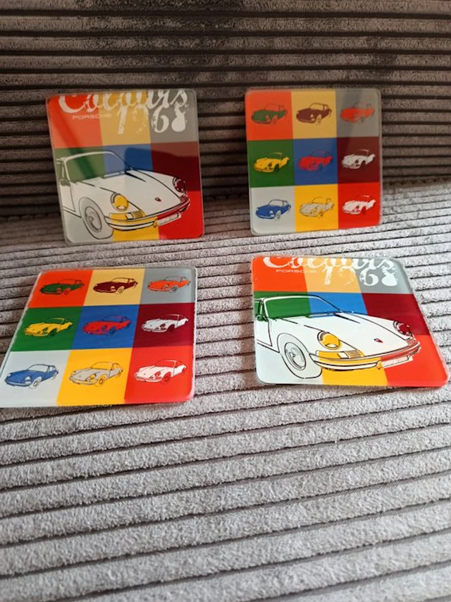 The Art of the Table - Porsche - Sous verres