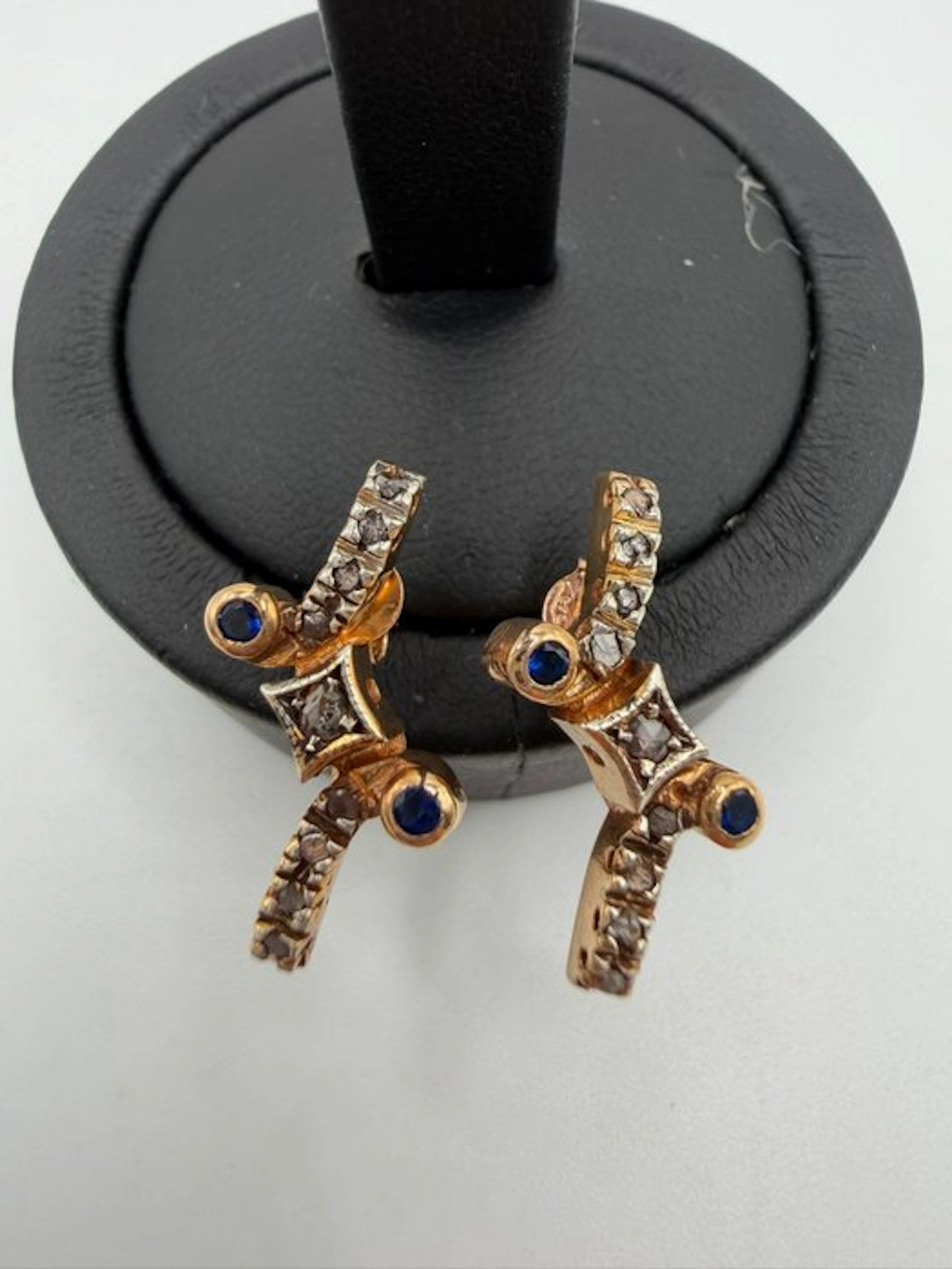 No reserve price - Earrings - 9 kt