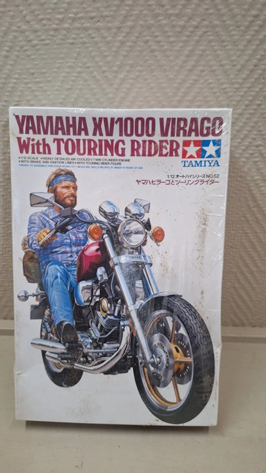 Tamiya 1:12 - Model kit - Yamaha XV1000 Virago met touring rider